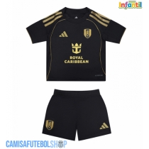 Camisa de time de futebol Fulham Replicas 3º Equipamento Infantil 2025-26 Manga Curta (+ Calças curtas)